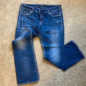 Silver Jeans Suki Mid Slim Boot. 34/31